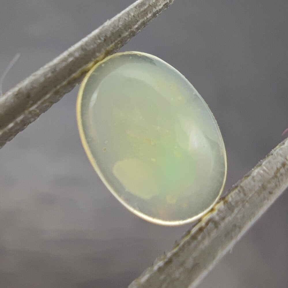 Natural small lot small sizes oval shapes fire opal Cabochons, 31 pieces, 10 carats