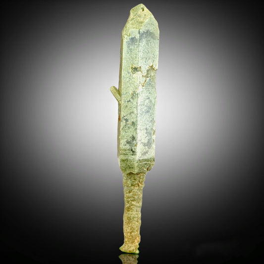 Chlorine Scepter Quartz Crystal, Baluchistan Pakistan (2.5 grams)