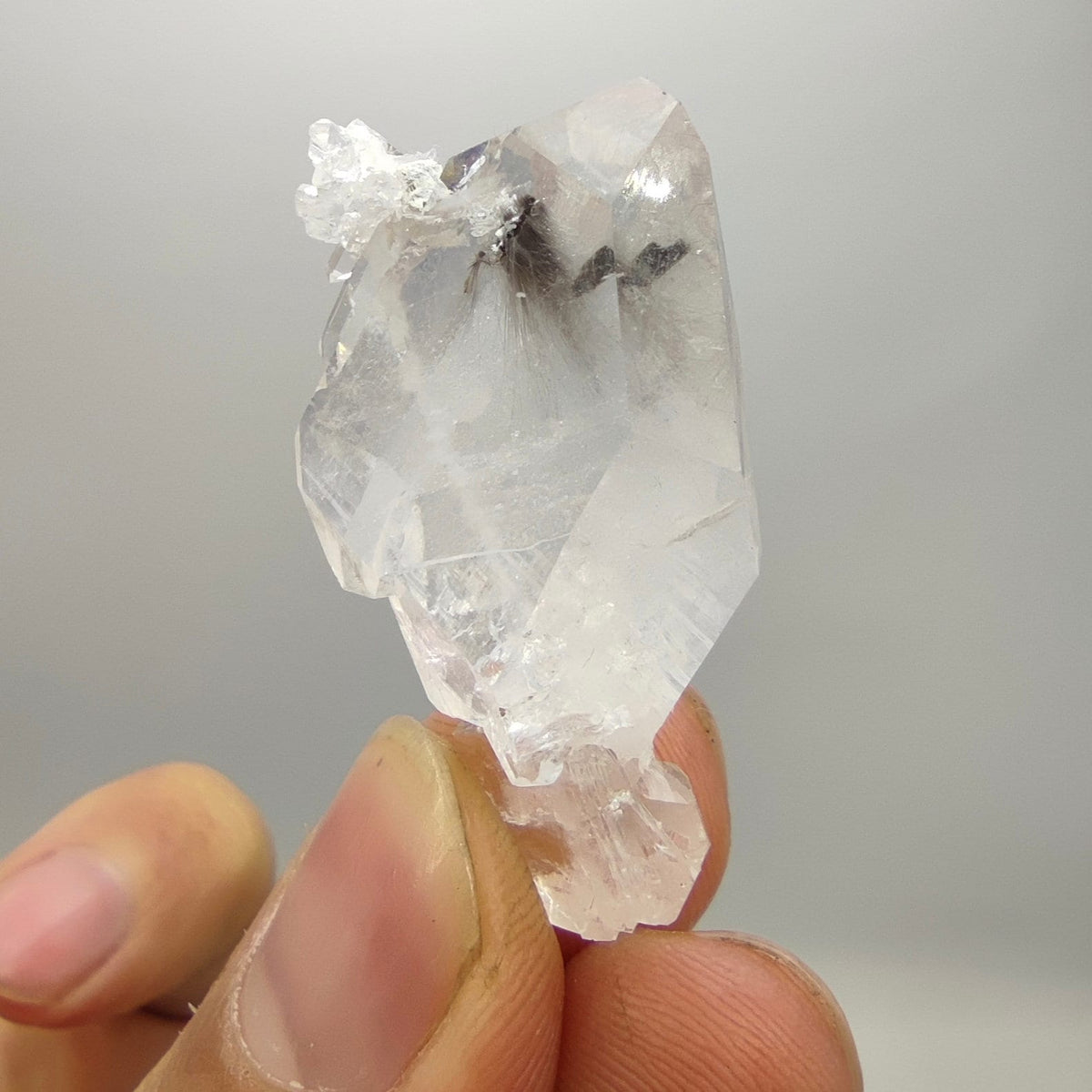 Brookite Included Faden Quartz Crystal, Baluchistan Pakistan