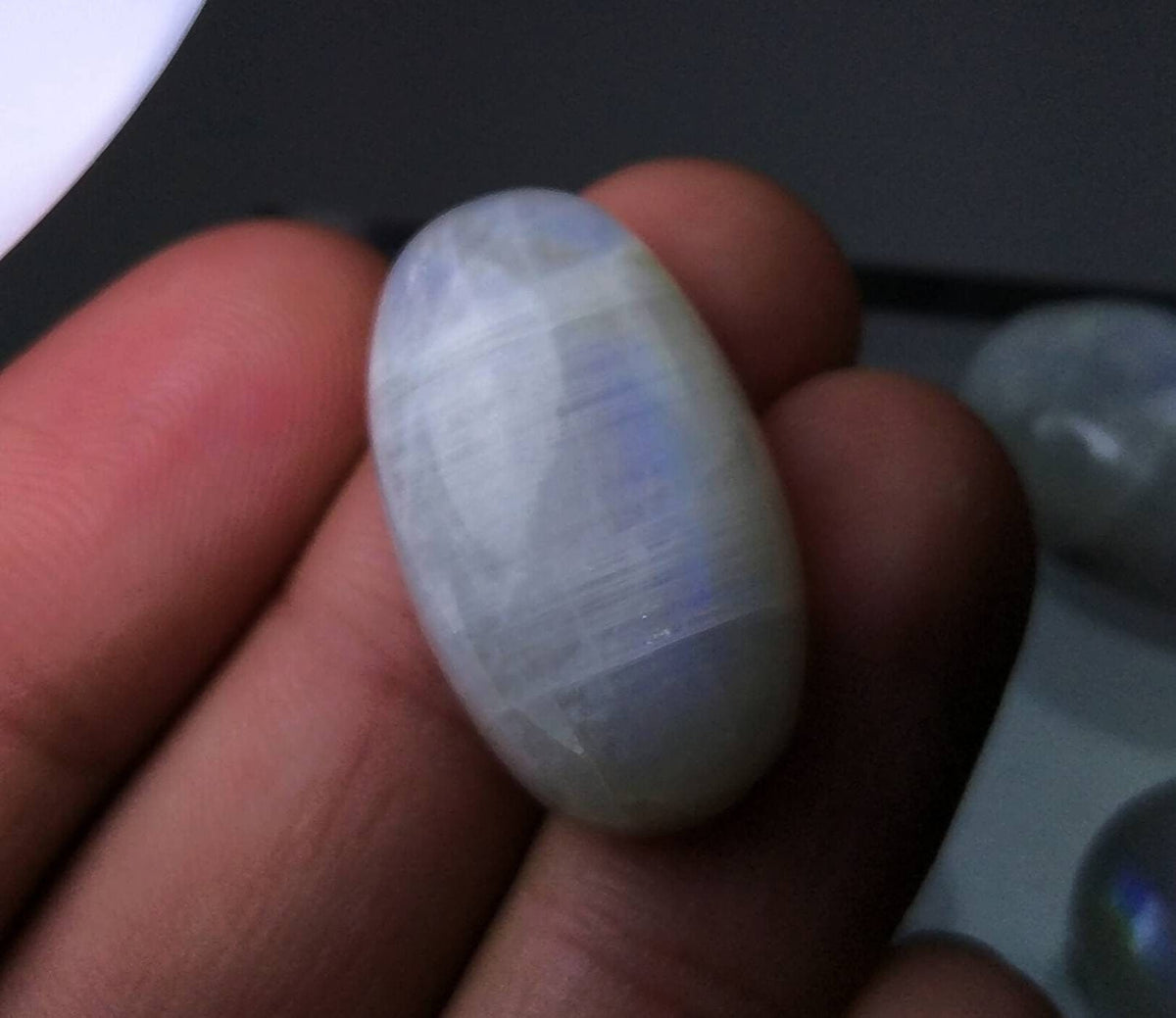 Natural good quality ring sizes moonstone cabochons