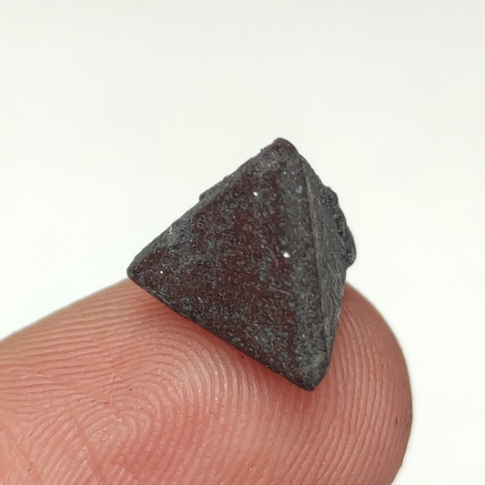 Rare Brown Zunyite Crystal, Pyramidial Shape (0.8 gram)