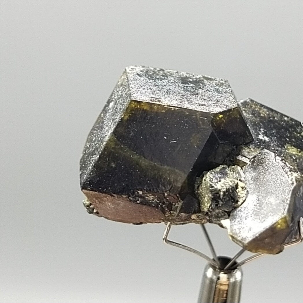 Andradite Garnet Crystal on Albite with Epidote, Pakistan, 15.8 grams
