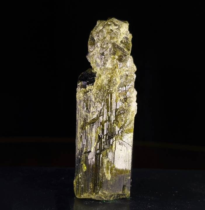 Green Epidote Crystal, KP Pakistan - 24.5 gram Mineral Specimen