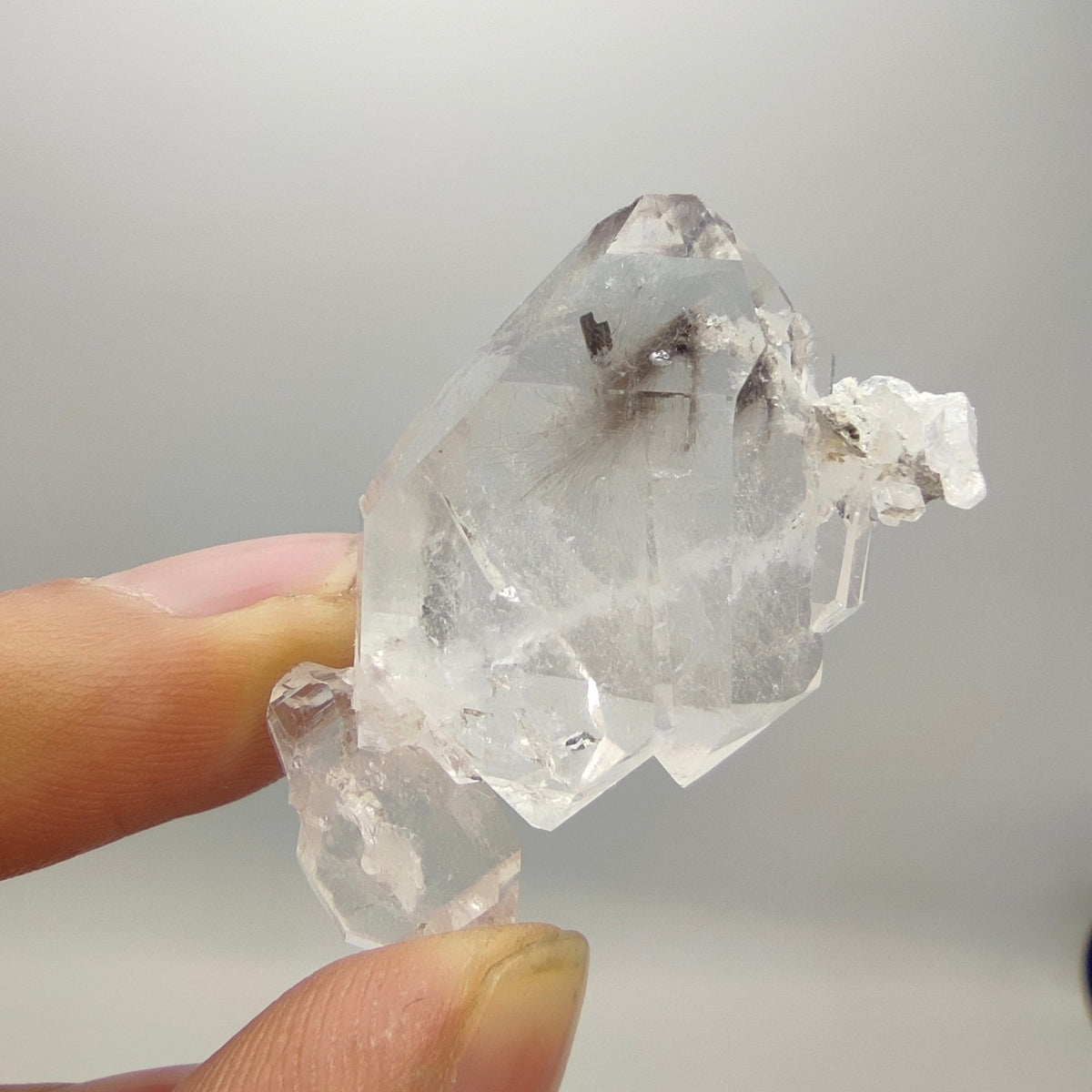 Brookite Included Faden Quartz Crystal, Baluchistan Pakistan