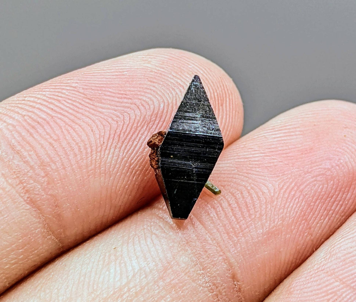 Rare Blue Edge Anatase Crystal with Quartz, Balochistan Pakistan