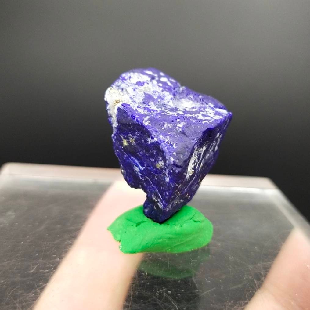 Afghan hayune var lazurite crystal with rich blue color from Afghanistan, 10 grams
