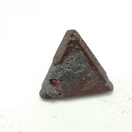 Natural Brown Zunyite Crystal, Rare Pyramidial Shape (0.8 gram)