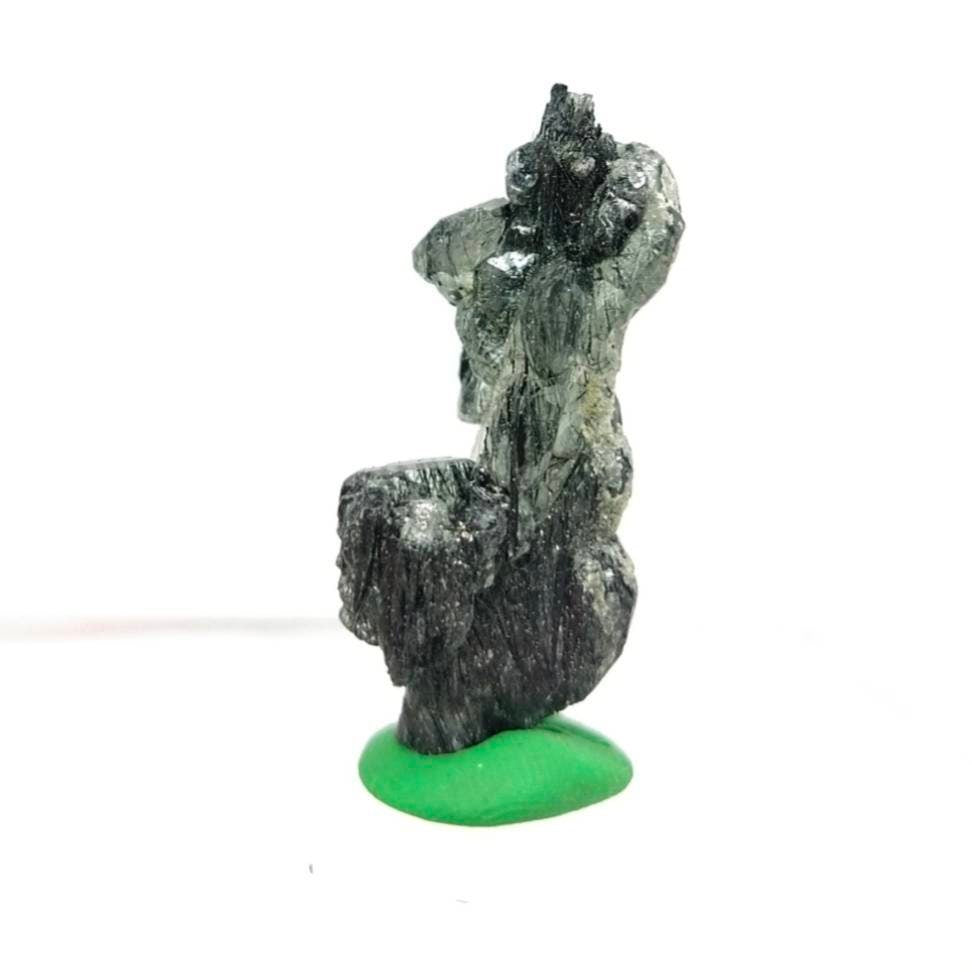 Apatite crystal with green basolite inclusion from KP Pakistan, 7.1 grams