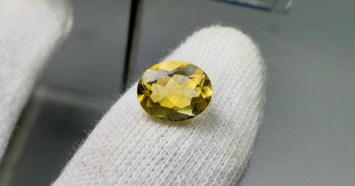 Natural good quality ring sizes faceted calibrated citrine gems