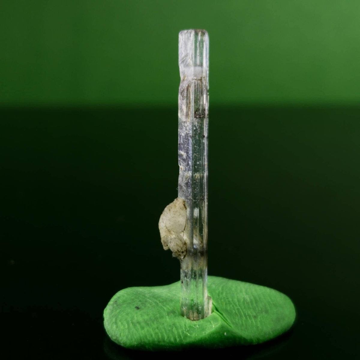 Single terminated colorless clear terminated aquamarine crystal from skardu GilgitBaltistan Pakistan