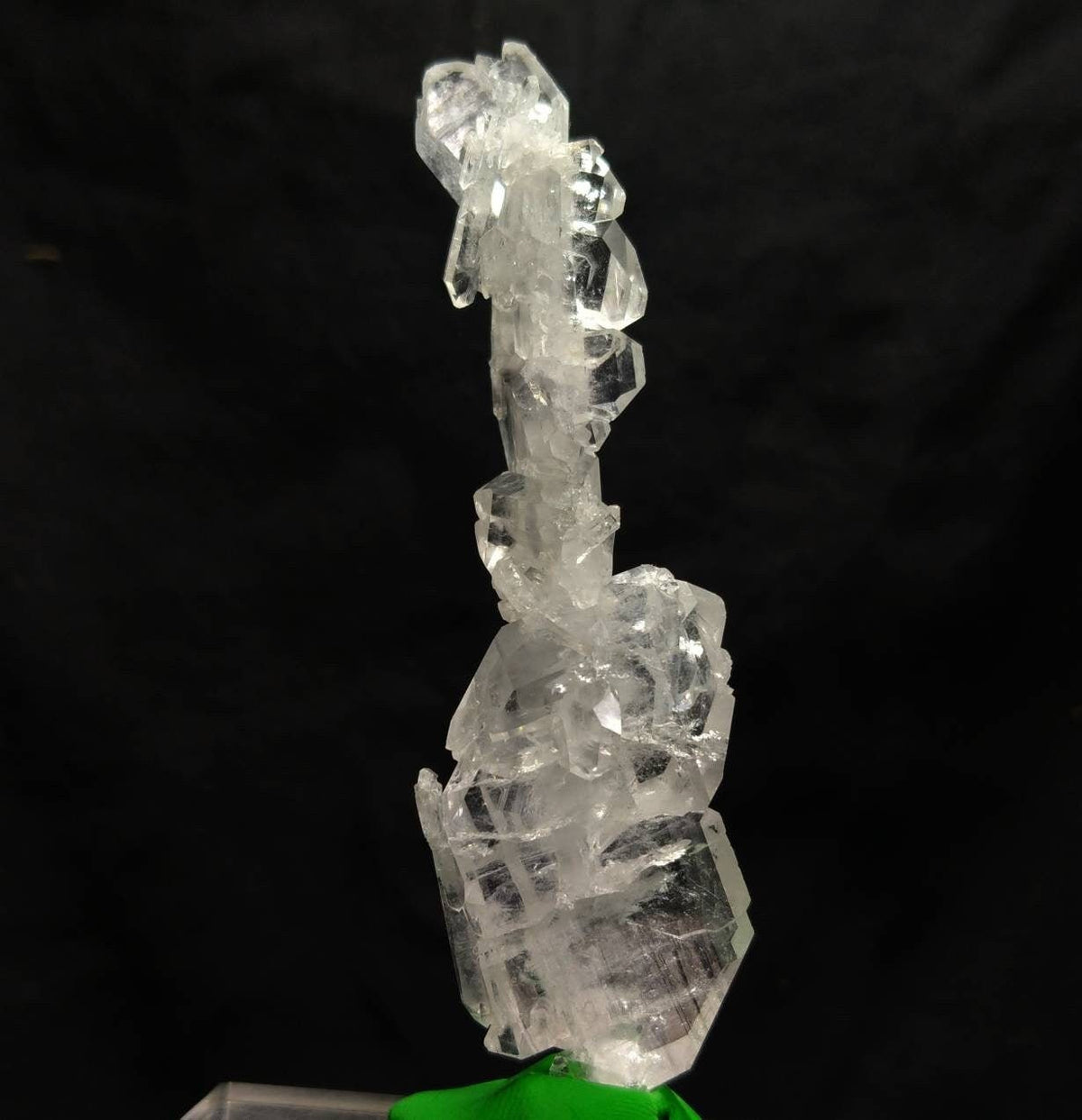 Clear Faden Quartz Crystal, Pakistan Mineral Specimen (24 grams)