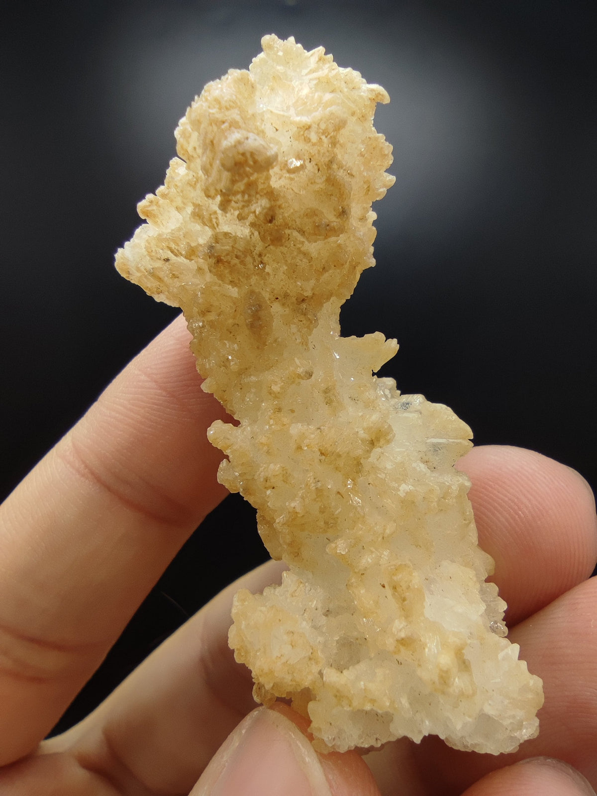 Natural small selenite crystal, 16 grams