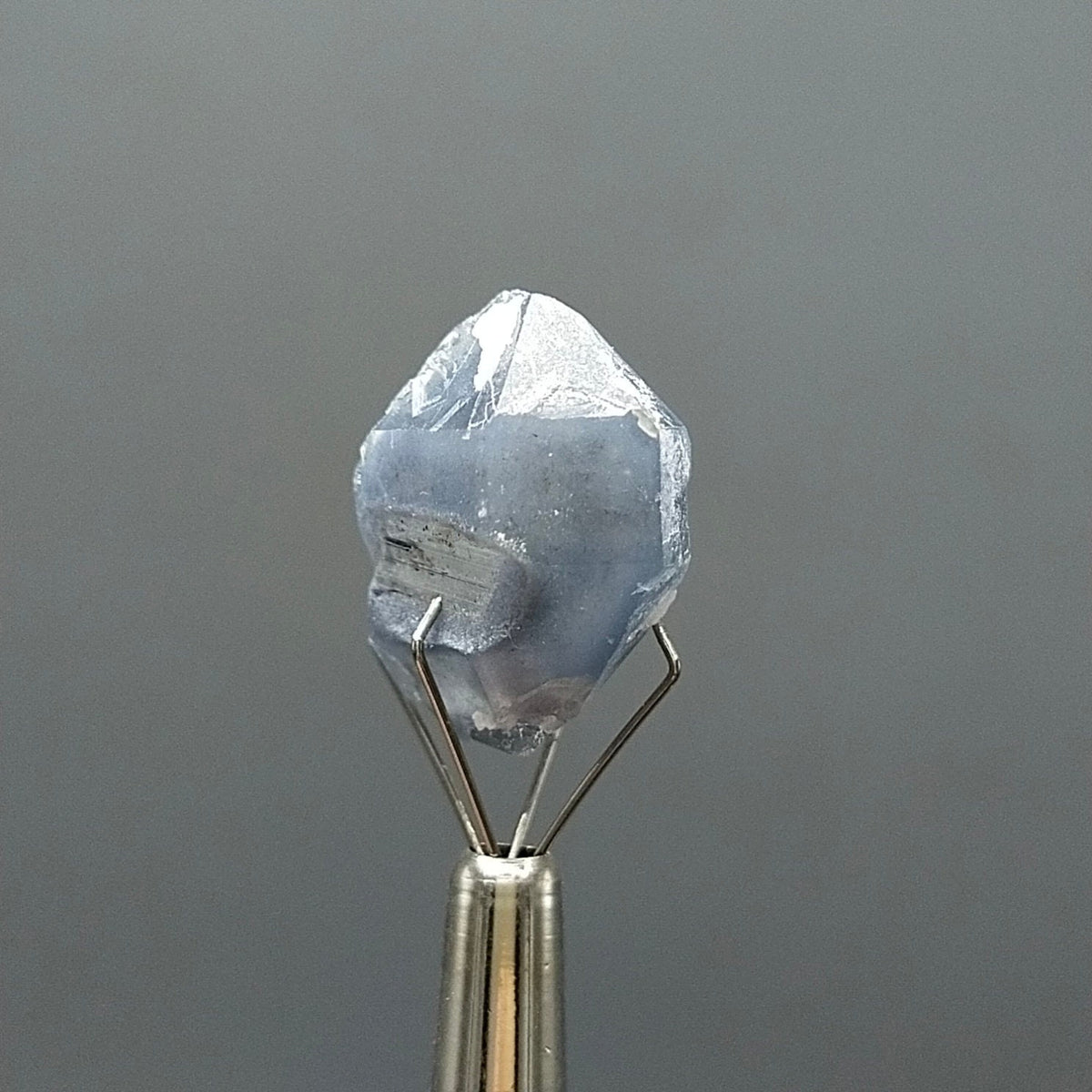 Natural rare indicolite blue quartz crystal from Afghanistan, 3 grams