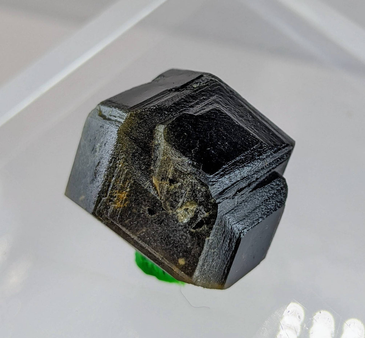 On matrix andradite garnet crystal from Pakistan, 18.9 grams