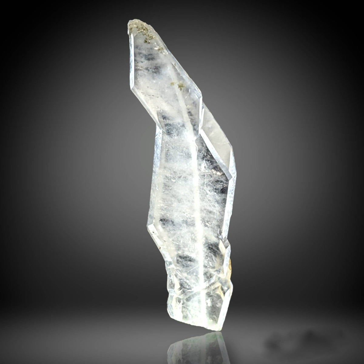Clear Terminated Faden Quartz Crystal - Baluchistan, Pakistan