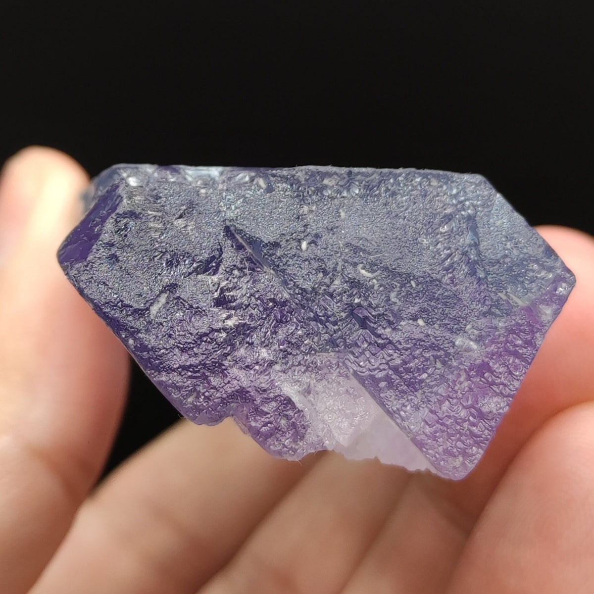 Bicolor Spodumene var kunzite clear lustrous crystal from Afghanistan, 146 grams