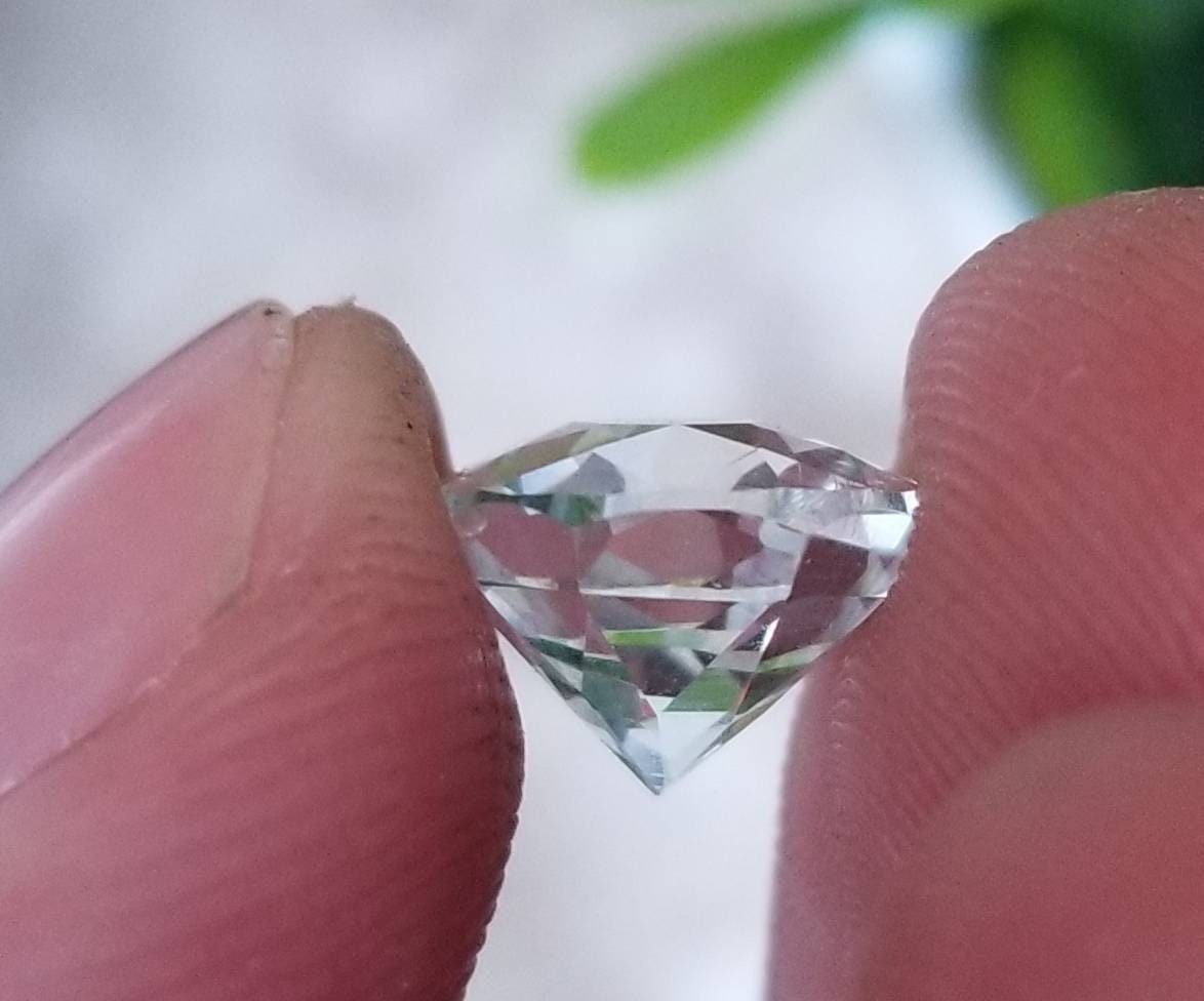 Natural good quality ring size faceted Aquamarine gems