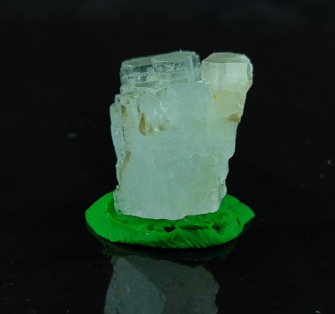 Aquamarine light blue terminated crystal from Nagar Valley Skardu GilgitBaltistan Pakistan, weight 10.4 grams