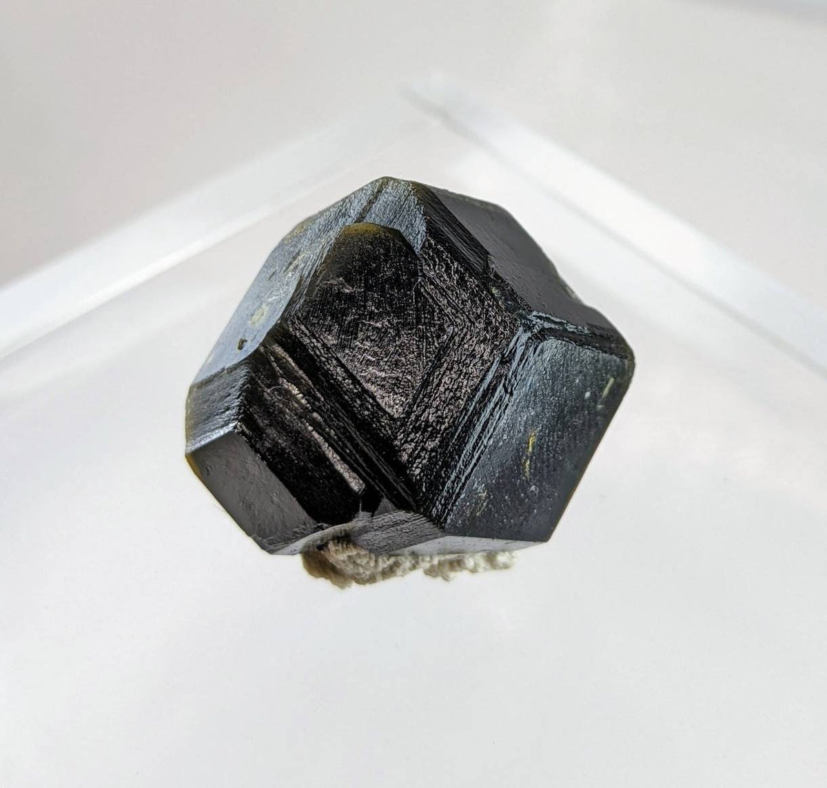 On matrix andradite garnet crystal from Pakistan, 18.9 grams