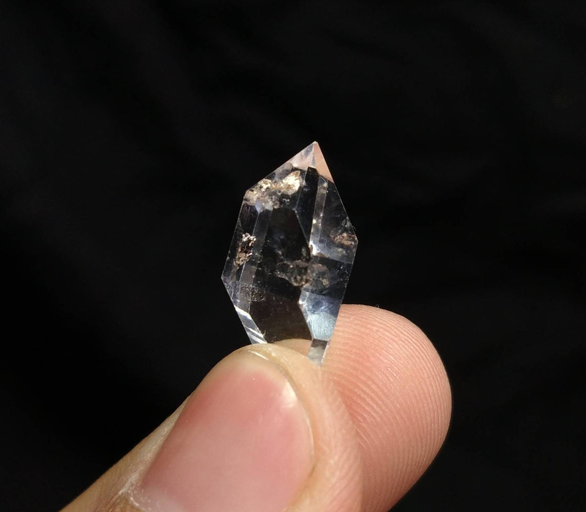Double Terminated Diamond Quartz Crystals, 12.7 grams