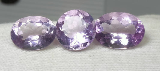 Natural good quality ring sizes faceted Amethyst Loose gems Lot