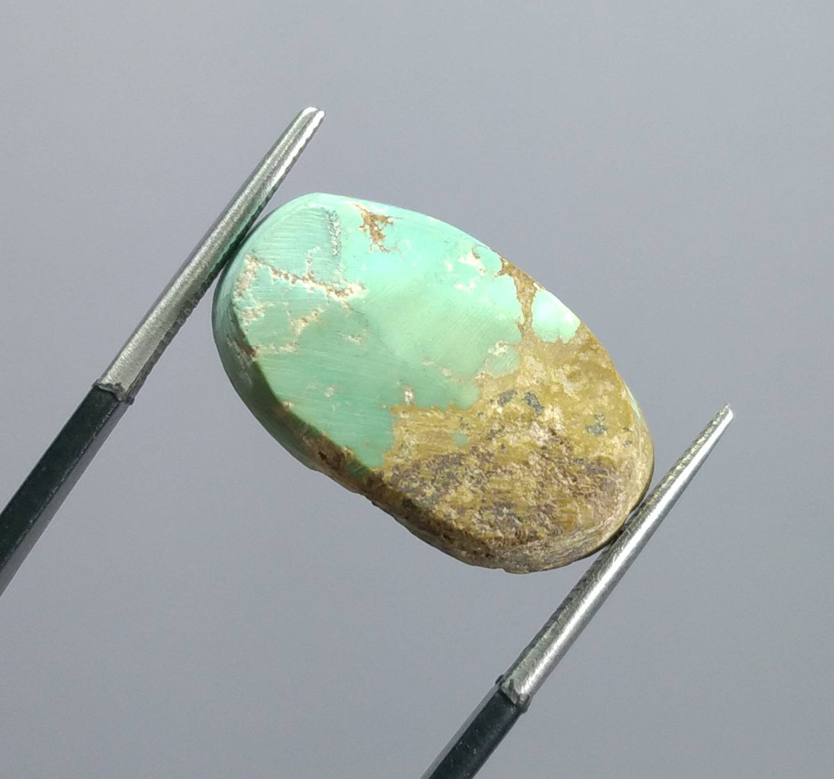 Untreated Oval Turquoise Cabochon, 15 Carats