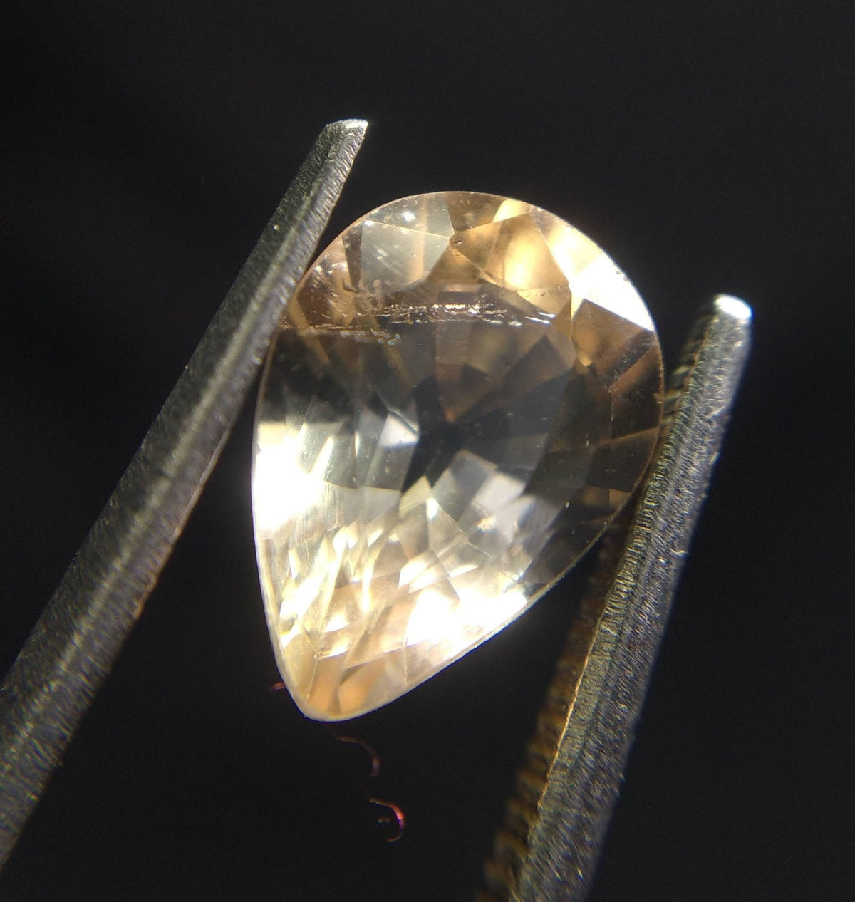 Faceted Champagne Topaz Gemstone Set, 17 Carats