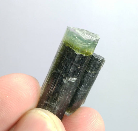 Green Cap Tourmaline Crystal, Skardu Pakistan, 5.4 grams