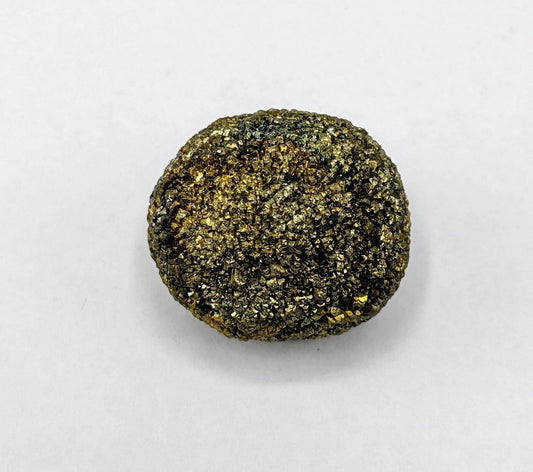 Golden Marcasite Prophecy Stone Sphere, Pakistan, 17.5 grams