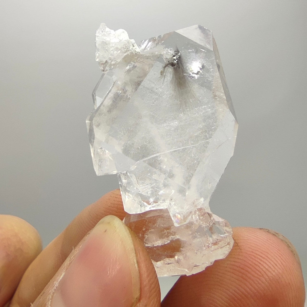 Brookite Included Faden Quartz Crystal, Baluchistan Pakistan
