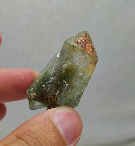 Natural Chlorine Quartz Crystal, Untreated, 20 grams