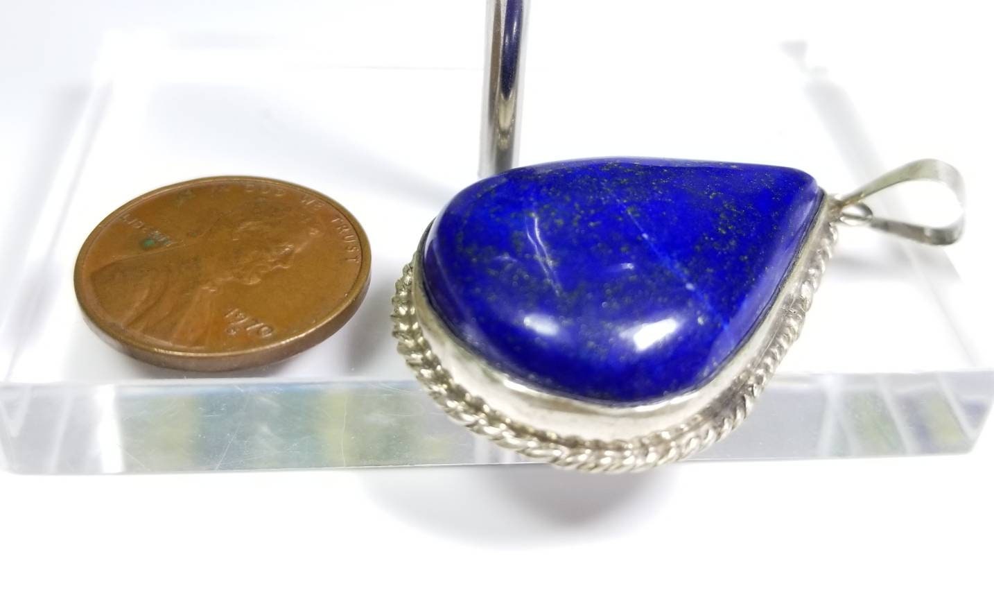 ARSAA GEMS AND MINERALSNatural good quality locket lapis lazuli silver pendant - Premium  from ARSAA GEMS AND MINERALS - Just $15.00! Shop now at ARSAA GEMS AND MINERALS