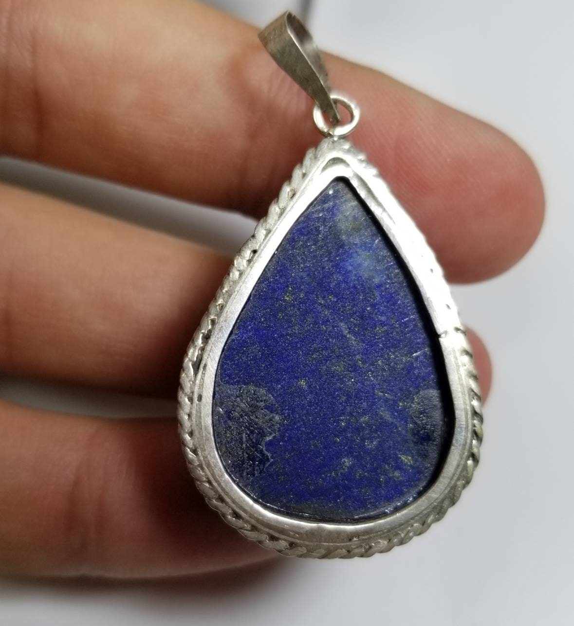 ARSAA GEMS AND MINERALSNatural good quality locket lapis lazuli silver pendant - Premium  from ARSAA GEMS AND MINERALS - Just $15.00! Shop now at ARSAA GEMS AND MINERALS
