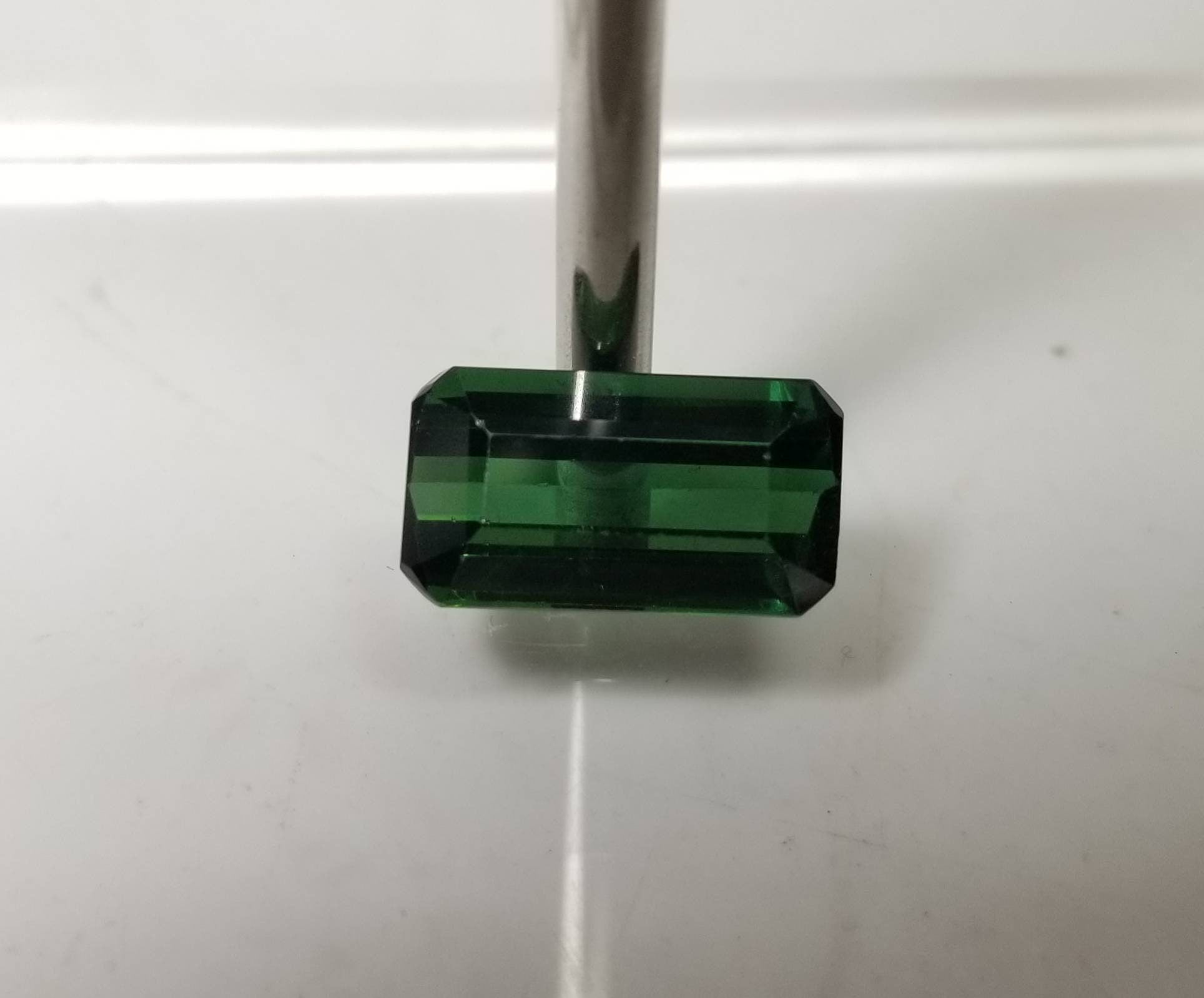 ARSAA GEMS AND MINERALSNatural top quality faceted ring size green tourmaline gem - Premium  from ARSAA GEMS AND MINERALS - Just $75.00! Shop now at ARSAA GEMS AND MINERALS