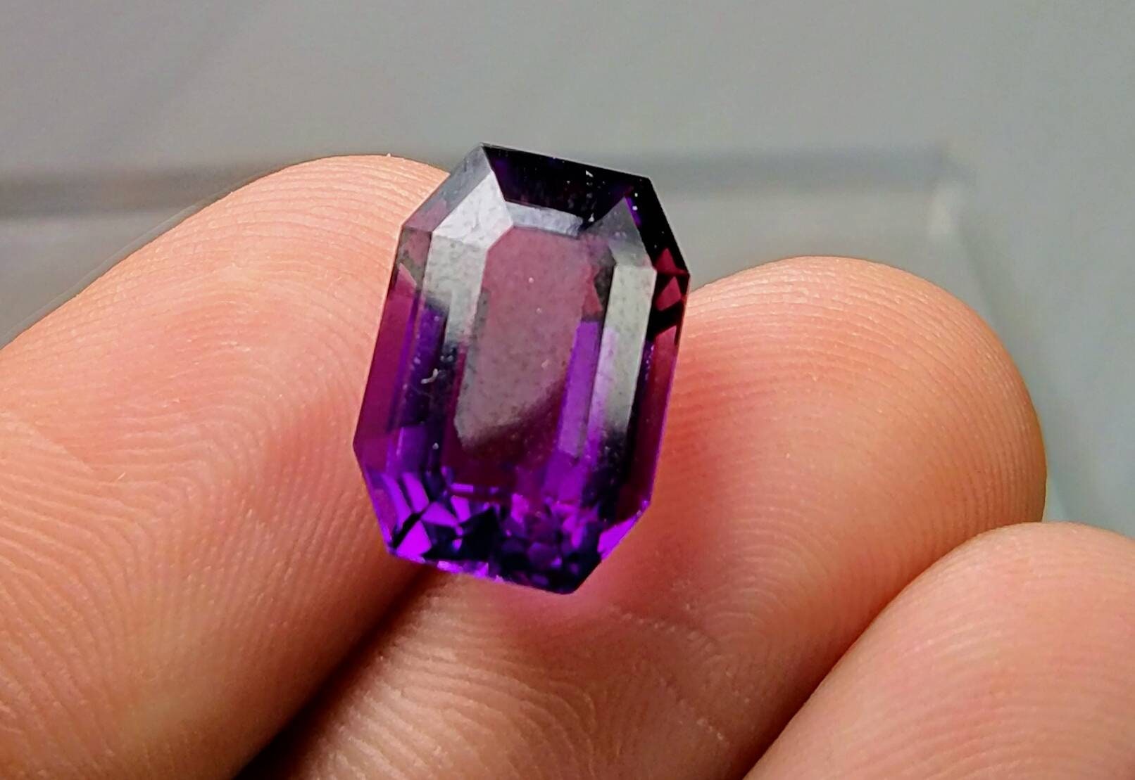 ARSAA GEMS AND MINERALSNatural top quality faceted ring size amythest gem - Premium  from ARSAA GEMS AND MINERALS - Just $45.00! Shop now at ARSAA GEMS AND MINERALS
