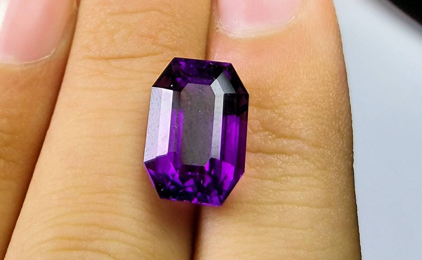 ARSAA GEMS AND MINERALSNatural top quality faceted ring size amythest gem - Premium  from ARSAA GEMS AND MINERALS - Just $45.00! Shop now at ARSAA GEMS AND MINERALS