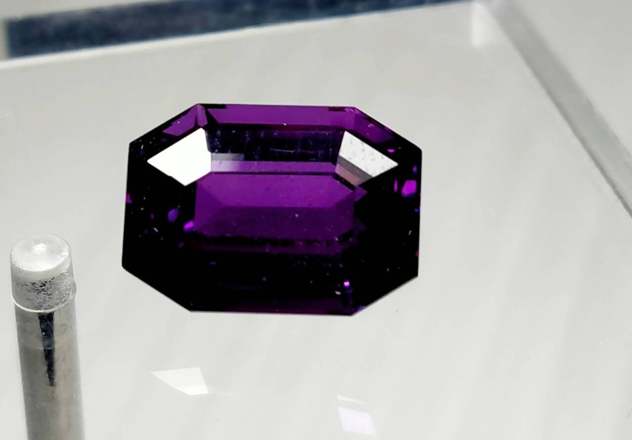 ARSAA GEMS AND MINERALSNatural top quality faceted ring size amythest gem - Premium  from ARSAA GEMS AND MINERALS - Just $45.00! Shop now at ARSAA GEMS AND MINERALS