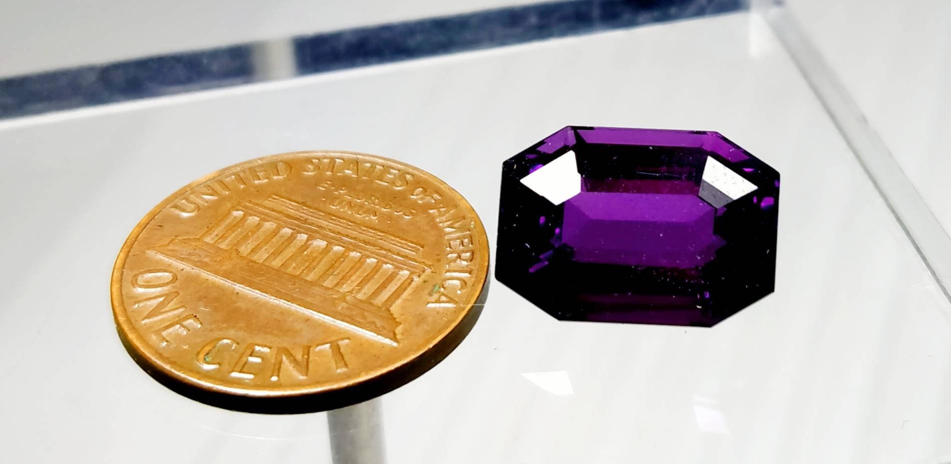 ARSAA GEMS AND MINERALSNatural top quality faceted ring size amythest gem - Premium  from ARSAA GEMS AND MINERALS - Just $45.00! Shop now at ARSAA GEMS AND MINERALS