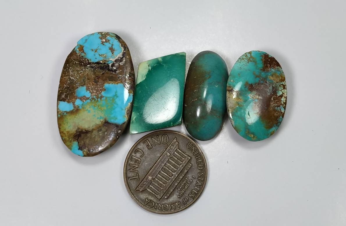 ARSAA GEMS AND MINERALSNatural good quality beautiful 60 carats turquoise cabochons - Premium  from ARSAA GEMS AND MINERALS - Just $90.00! Shop now at ARSAA GEMS AND MINERALS
