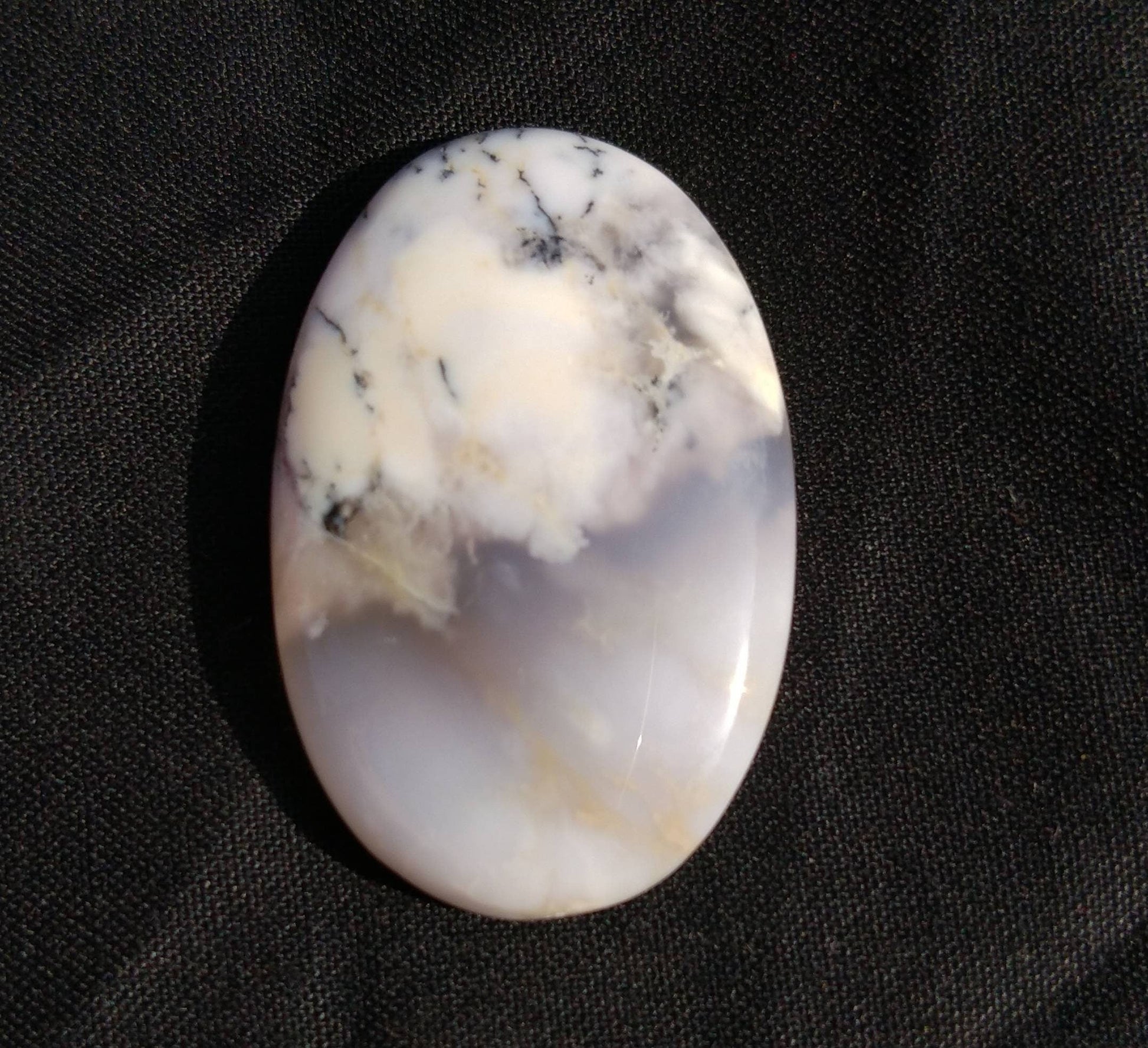 ARSAA GEMS AND MINERALSNatural good quality beautiful 43 carats dendritic opal cabochon - Premium  from ARSAA GEMS AND MINERALS - Just $15.00! Shop now at ARSAA GEMS AND MINERALS
