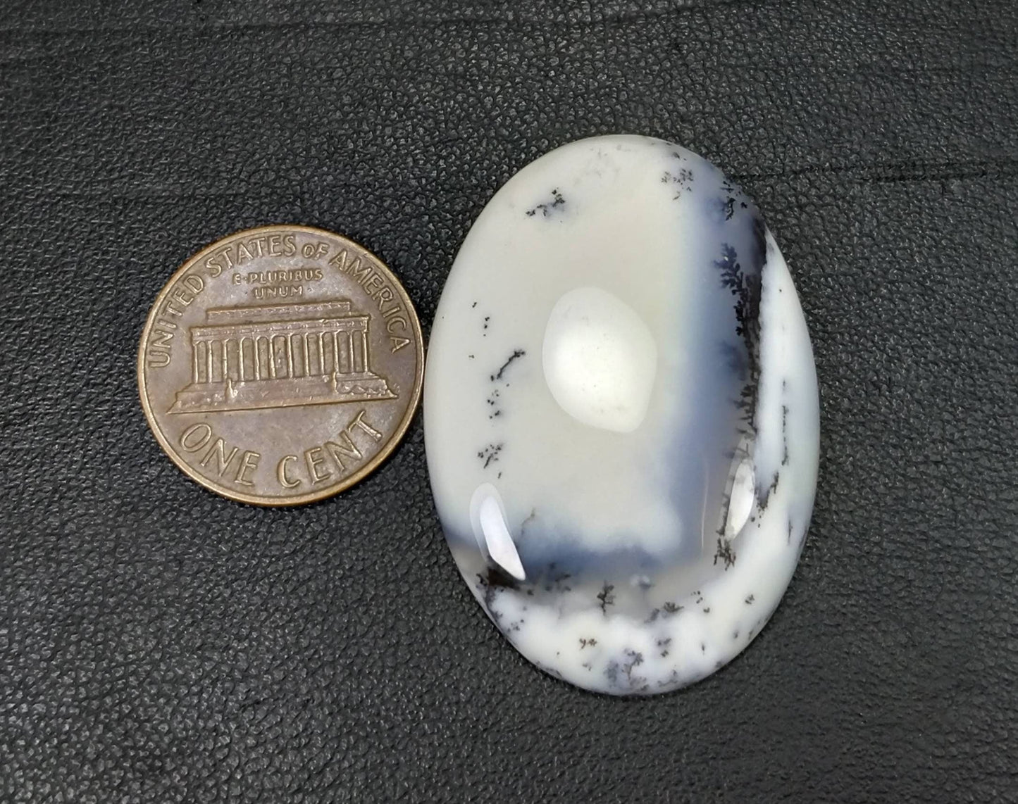 ARSAA GEMS AND MINERALSNatural good quality beautiful Oval shape 44 carats dendritic opal cabochon - Premium  from ARSAA GEMS AND MINERALS - Just $15.00! Shop now at ARSAA GEMS AND MINERALS