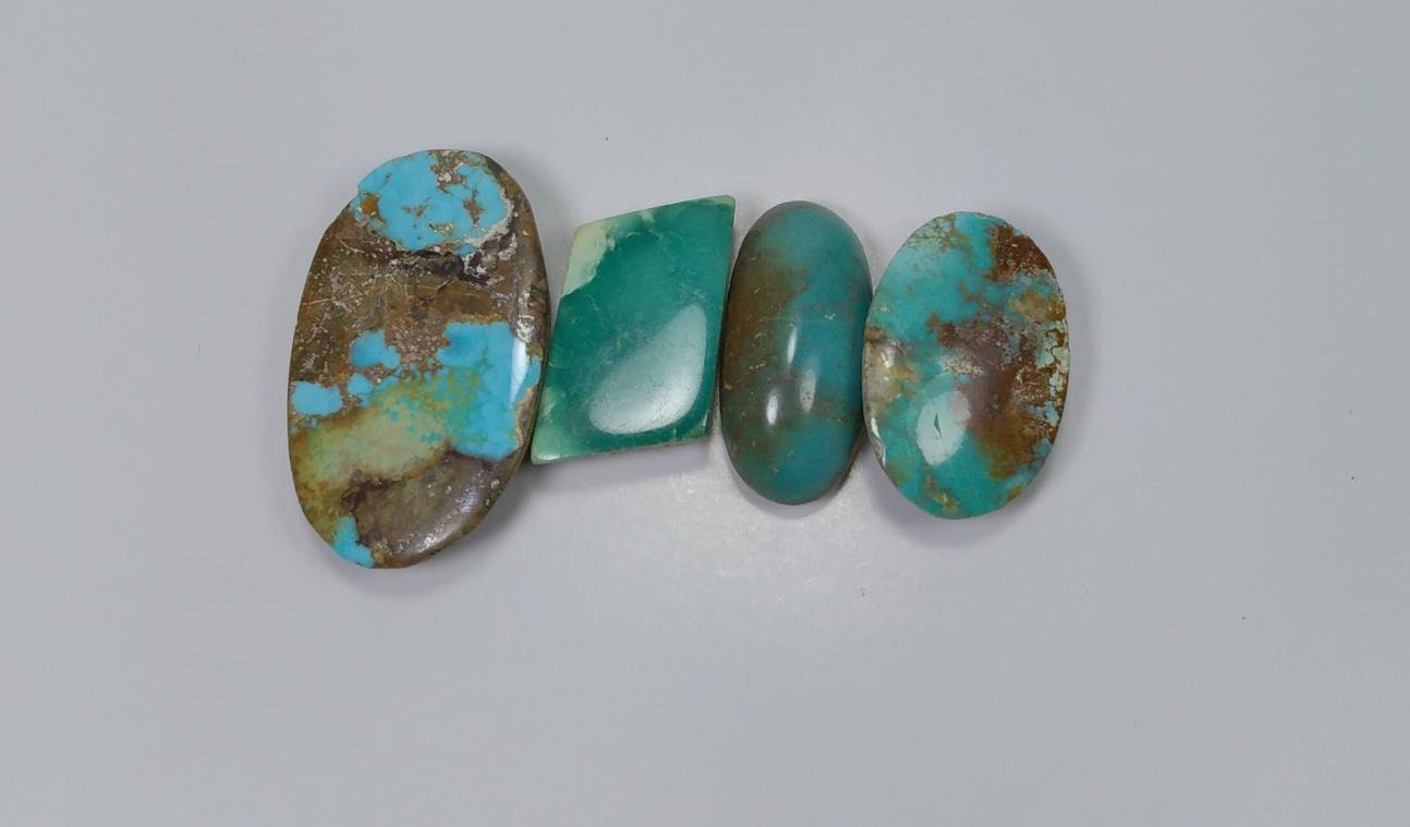 ARSAA GEMS AND MINERALSNatural good quality beautiful 60 carats turquoise cabochons - Premium  from ARSAA GEMS AND MINERALS - Just $90.00! Shop now at ARSAA GEMS AND MINERALS