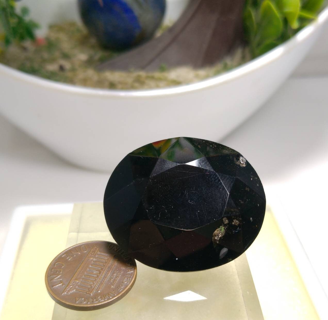ARSAA GEMS AND MINERALSNatural Fine quality beautiful 106 carats faceted oval shape smokey quartz gem - Premium  from ARSAA GEMS AND MINERALS - Just $23.00! Shop now at ARSAA GEMS AND MINERALS