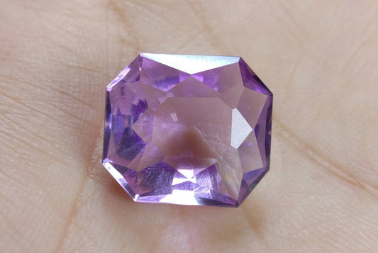 ARSAA GEMS AND MINERALSNatural top quality beautiful 16 carats cushion shape faceted eye clean clarity amethyst gem - Premium  from ARSAA GEMS AND MINERALS - Just $22.00! Shop now at ARSAA GEMS AND MINERALS