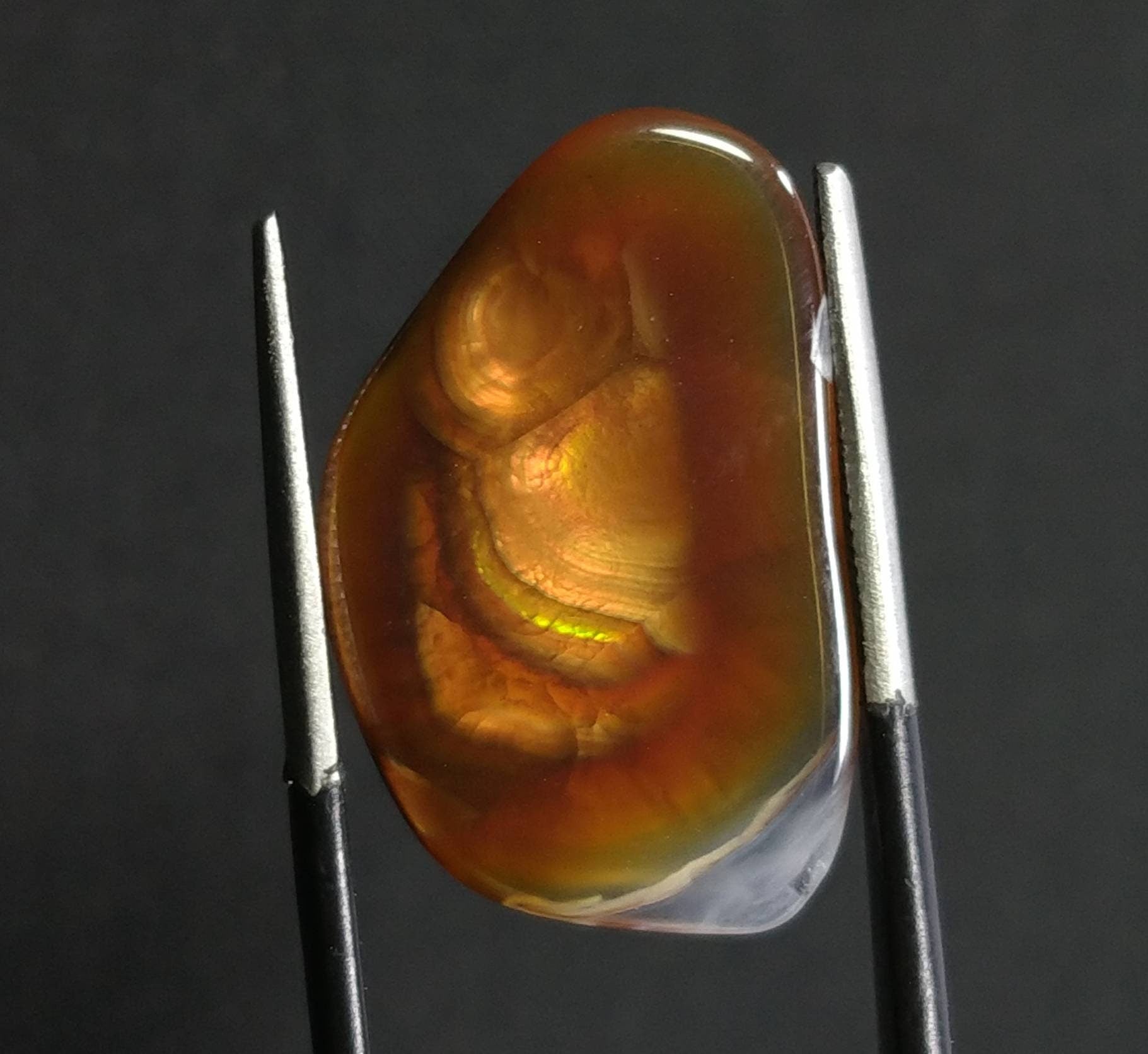 ARSAA GEMS AND MINERALSNatural top quality beautiful 7 carat High grade fire agate cabochon - Premium  from ARSAA GEMS AND MINERALS - Just $25.00! Shop now at ARSAA GEMS AND MINERALS
