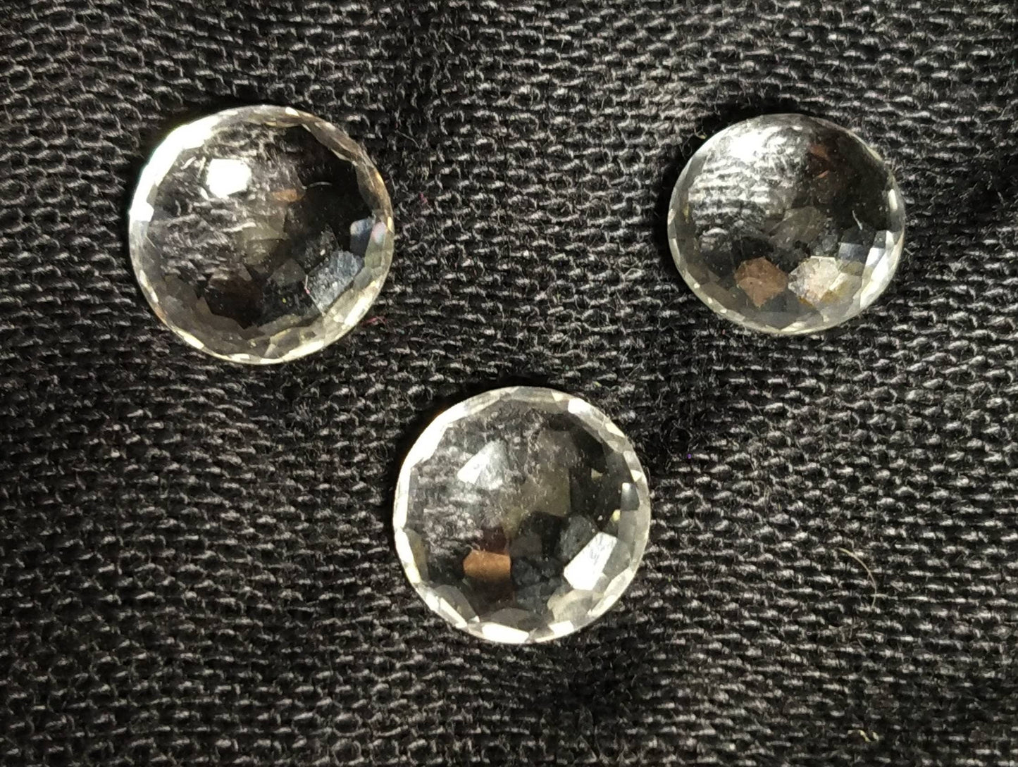 ARSAA GEMS AND MINERALSNatural top quality beautiful 8 carats small set of rose cut Faceted quartz Cabochons - Premium  from ARSAA GEMS AND MINERALS - Just $13.00! Shop now at ARSAA GEMS AND MINERALS