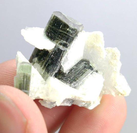 ARSAA GEMS AND MINERALSNatural top quality beautiful 9.8 grams  terminated green cap Tourmaline cluster - Premium  from ARSAA GEMS AND MINERALS - Just $55.00! Shop now at ARSAA GEMS AND MINERALS