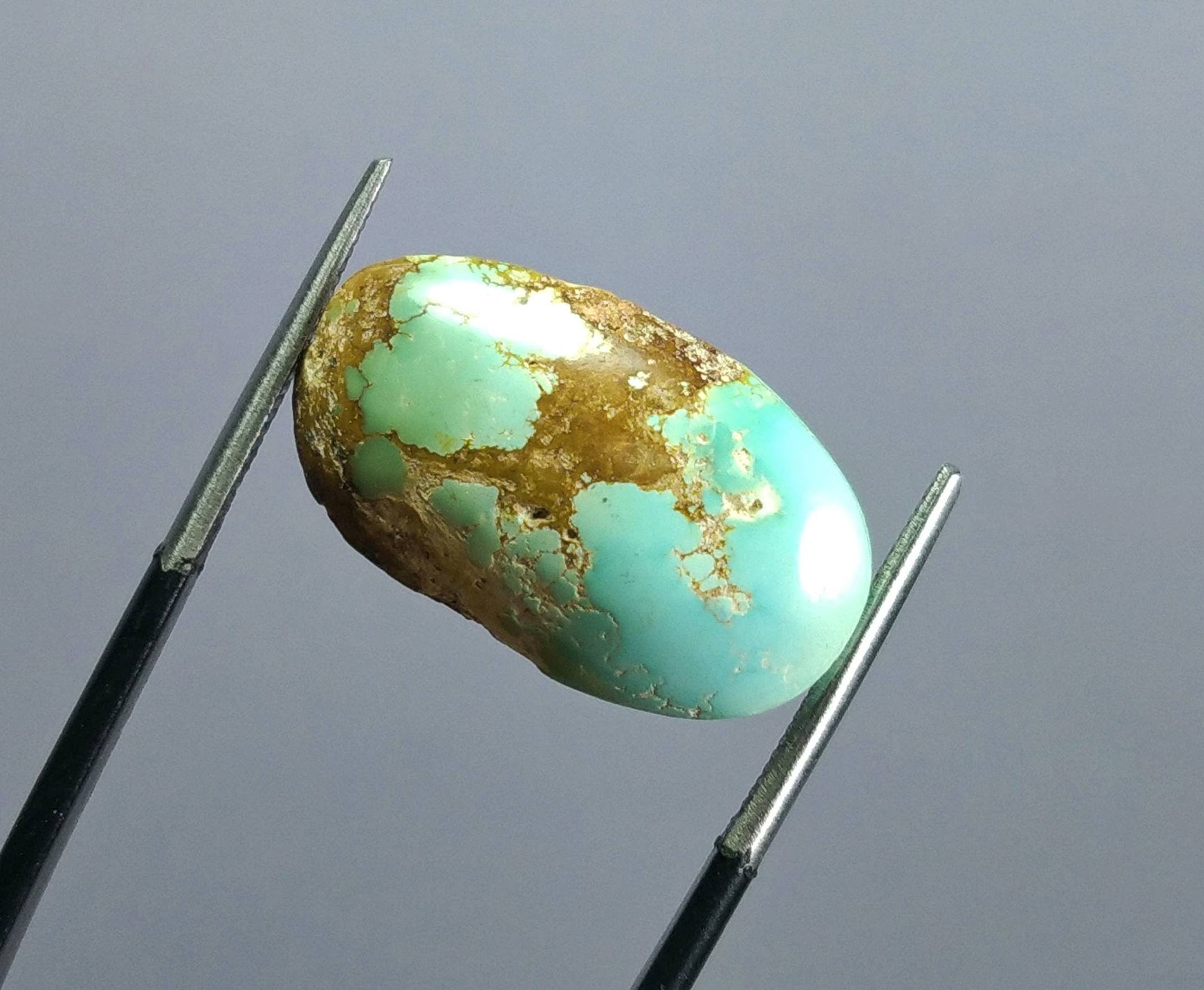 ARSAA GEMS AND MINERALSNatural top quality beautiful 15 carats untreated unheated oval shape turquoise cabochon - Premium  from ARSAA GEMS AND MINERALS - Just $15.00! Shop now at ARSAA GEMS AND MINERALS