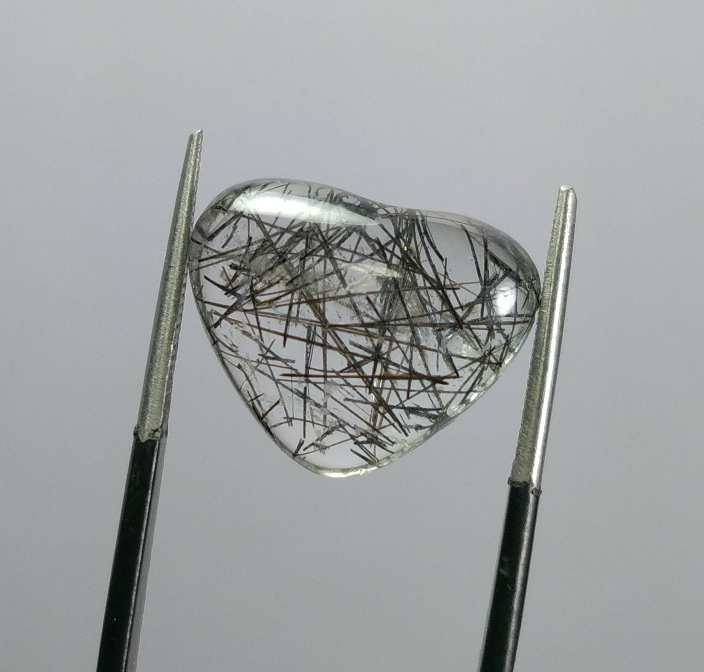ARSAA GEMS AND MINERALSNatural fine quality beautiful 21 carats small jewelry set heart shapes black tourmaline included quartz Cabochons - Premium  from ARSAA GEMS AND MINERALS - Just $18.00! Shop now at ARSAA GEMS AND MINERALS