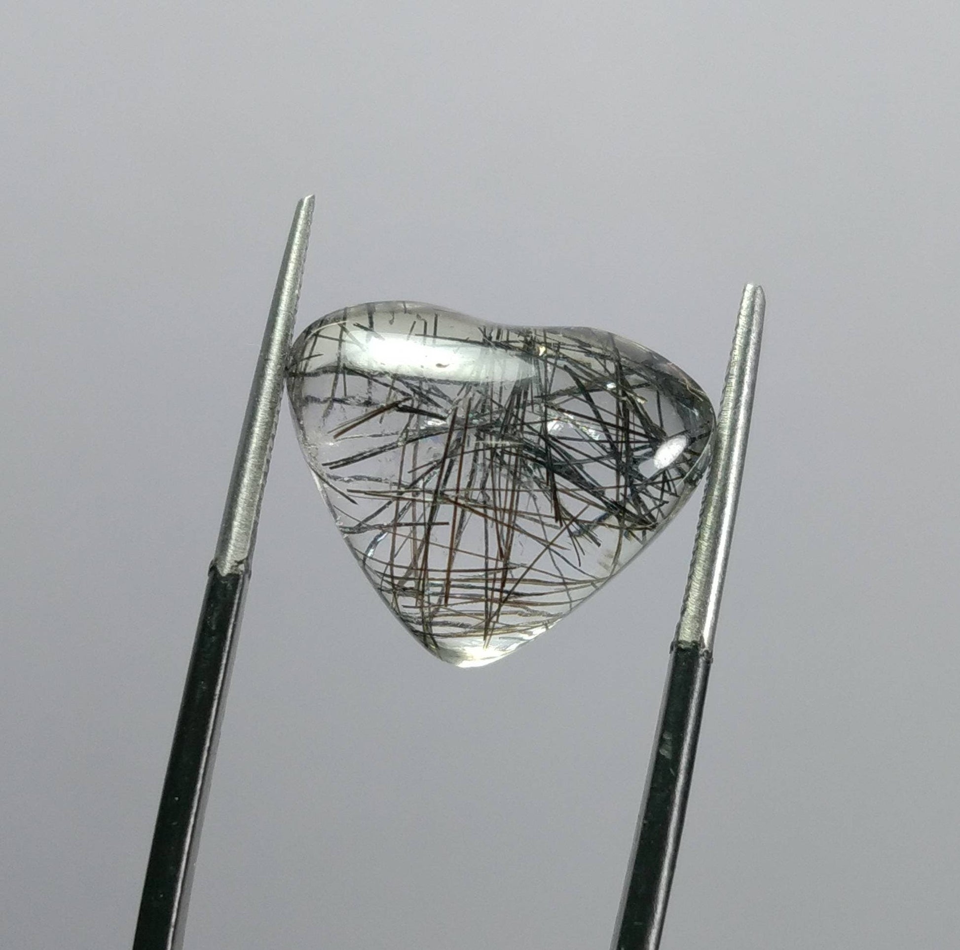 ARSAA GEMS AND MINERALSNatural fine quality beautiful 21 carats small jewelry set heart shapes black tourmaline included quartz Cabochons - Premium  from ARSAA GEMS AND MINERALS - Just $18.00! Shop now at ARSAA GEMS AND MINERALS